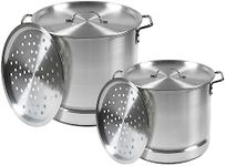 IMUSA Aluminum Steamer Dual Piece S