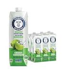 THIRSTY BUDDHA Coconut Water - Pure Coconut Water- Premium Coconut Water- Organic Coconut Water- Fair Trade Certified Coconut Water- All Natural Hydration – Electrolytes – Sports Drink- No Added Sugar– Vegan –Non-GMO Coconut Water, 1L (6/1L)