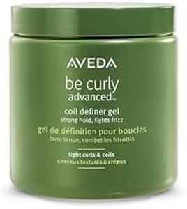 Aveda Be Curly Advanced Coil Definer Gel | Strong Hold Gel for Coily Hair | Defines & Protects from Humidity | Silicone Free | 93% Naturally Derived*, 8.5 Fl Oz