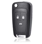 HooRLZ Vauxhall 3 Button Key Fob Replacement For Opel Vauxhall Astra Gtc Insignia Vectra Chevrolet Cruze Captiva Orlando Remote Car Key Cover Case, Vauxhall Insignia Key Fob, Astra Gtc Key Fob Case