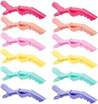 WeforU 12 Pcs Alligator Hair Clips 