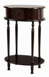 Frenchi Home Furnishing End Table/Side Table, Espresso Finish