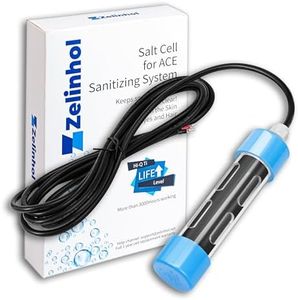 Zelinhol 2024 Upgrade Salt Cell Replacement for ACE® Sanitizing System, Work with All ACE Hot Tubs - Level UP - Easy Install - Quality Replacement Part - One Year After Sales Guarantee