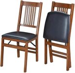 Stakmore True Mission Folding Chair Finish, Set of 2, Fruitwood