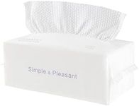 Disposable Face Towel Thick Cotton Makeup Soft Cleansing Wipes Dry Cleaning Towels for Skin Care (1 Pack)