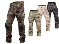 Emerson Airsoft Hunting Tactical Pants Combat Gen3 Pants with Knee Pads, Black, Medium