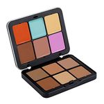 MARS Cover Rangers Creamy Concealer and Corrector Palette | Easy to Blend & Lightweight Concealer for Face Makeup (24 gm) (02-MULTICOLOR)