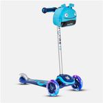 smarTrike T3 Scooter for Kids with Safety Gear, Blue