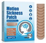 Motion Sickness Patches & Sea Sickness Bands for The Relief of Nausea and Vertigo in Adults and Kids from Travel of Cars, Ships, Airplanes & Other Forms of Transport Movement