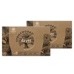 Grab Green Stoneworks Cruelty-Free Dryer Sheets | Softens Fabrics, Freshens Clothing & Reduces Static-Cling and Wrinkles | Plant Based | Oak Tree Scent (160 Sheets)