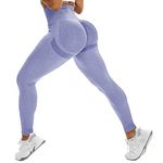 RIOJOY Scrunch Seamless Leggings Women High Waist Ruched Butt Lifting Gym Sports Leggings