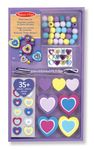 Melissa & Doug Wooden Heart Bead Set