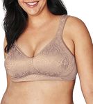 Playtex Women's 18 Hour Ultimate Lift and Support Wire Free Bra US4745, Available in 2-Pack, Toffee, 38DD