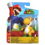 Super Mario Nintendo Figurine de Yoshi Jaune avec œuf 10cm