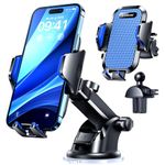 VANMASS Best【2024 Newest & Strongest】 Cell Phone Holder Car【Military-Grade Patent Safety Certs】 Phone Mount Cradle Stand Dashboard Windshield Vent for iPhone 15 Pro Max 14 13 12 Samsung Android Truck