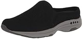 Easy Spirit Women's Takeknit 2 Clog, Black, 8.5