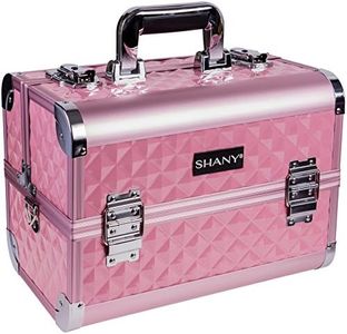 SHANY Premier Fantasy Collection Makeup Artists Cosmetics Train Case - Pink Diamond