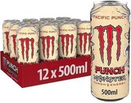 Monster Energy Drinks 500ml in Lowest Prices All flavours Available in Mega Pack of 12 All Fresh Stock Sold by Slamtech (12 x 500ml, Pacific Punch)