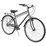 ROYCE UNION RMX 700c Mens 3-Speed Commuter Bike, 21" Aluminum Frame, Cool Gray