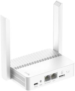 Cudy New LT300 4G LTE WiFi Router 4G Router with SIM Slot 300Mbps, Compatible with All Operators, 2×2 MIMO, No Configuration Required, OpenVPN, WireGuard