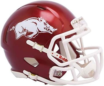 NCAA Arkansas Razorbacks Helmet Mini SpeedHelmet Replica Mini Speed Style, Team Colors, One Size