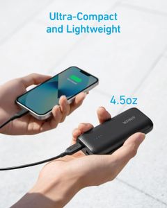 Anker PowerCore 5200mAh Portable Power Bank – Compact USB Charger