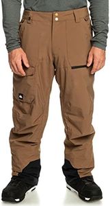 QUIKSILVER Shell Snow Pants Utility Men Brown XS
