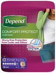 THREE PACKS of Depend For Women Absorbent Underwear Super Large 9 Pants