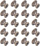 Mini Drawer Knobs, 20 Set Mini Mush