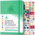 Clever Fox Budget Planner - Expense Tracker Notebook. Monthly Budgeting Journal, Finance Planner & Accounts Book to Take Control of Your Money. Undated - Start Anytime. A5 Size Emerald Hardcover