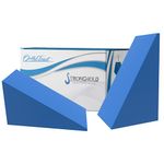 OrthoTrust Pelvic Sacral Blocks Set High-Density Foam Wedges Eco Friendly Biodegradable (Royal Blue)