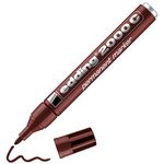 Edding 2000c Permanent Marker - Brown - Single Pen