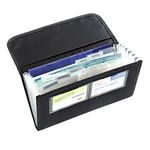 High Road Glove Box Organizer, Insurance and Registration Holder for Car Vehicle Documents and Expandable File Organizer for Coupons, Cards and Papers