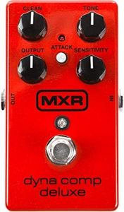 MXR Dyna Comp Deluxe Compressor Guitar Effects Pedal , Red