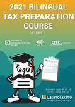 2021 Bilingual Tax Preparation Course: Volume 1