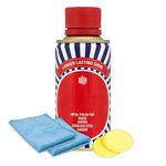 Brasso Metal Polish 175ml Bundled With Microfibre Cloths & Polishing Pads for Brass, Chrome, Copper & Stainless Steel