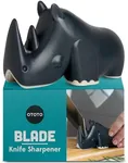 OTOTO Blade Knife Sharpener - Keep Knife Sharper with the Best Knife Sharpener - Fun Kitchen Gadgets BPA-free & Dishwasher-Safe Kitchen Knife Sharpener