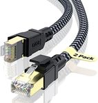 CABNEER Cat 8 Ethernet Cable 1.5M 2