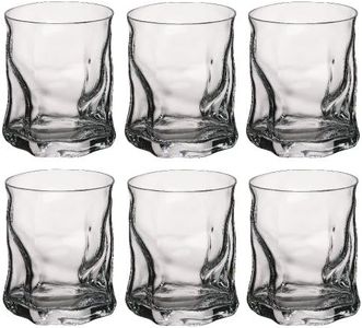 Bormioli Rocco Sorgente 340350 Whisky Glasses 420ml Transparent Glass Set of 6