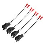 ACROPIX Speaker Connector Harness Replacement Fit for Jeep Cherokee Pack of 4 Black