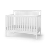 Forever Eclectic Scout 4-in-1 Convertible Baby Crib by Child Craft, Matte White