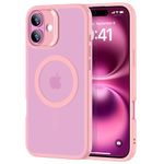 ESR for iPhone 16 Plus Case, Compatible with MagSafe, Shockof Military-Grade tection, TPU, Magnetic Phone Case for iPhone 16 Plus, Classic Hybrid Case (HaloLock), Clear Shimmer