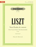 Liszt: Trois Études de concert (Piano Solo) (EP72780: S144, Urtext (Edition Peters)