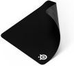 SteelSeries QcK Large Gaming Mousepad — Black — Non-Slip Silicone Rubber Base — Peak Tracking and Stability — Optimized for Gaming Sensors — 490 mm x 420 mm — FPS, MOBAs, RTS, MMO