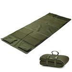 MOZETO Shooting Mat Extra Large Shooting Mats Prone Padded with Two Accessory Pockets for Range Shooting Rifle Hunting