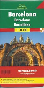 Barcellona 1:10.000: Stadskaart 1:10 000