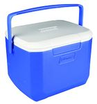 Coleman 16Qt Excursion Ice Box, 15L, Small Cooler Box, Holds 22 Cans (16-Quart, Blue)