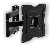 ZIPP Z C 1337 Corner Cantilever Articulating Arm Swivel & Tilt Full Motion Wall Mount Tv Bracket Stand for Most 13 to 37 Inch for LCD, Led, 3D Tvs 19 22 24 27 28 32 37