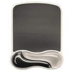 Kensington Duo Gel Mouse Pad Wrist Rest - Black/Grey (K62399US)