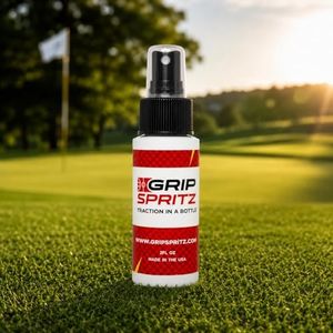 Grip Spritz - Golf Grip Cleaner & Restorer Spray 3-in-1 Clean, Rejuvenate, & Preserve Tackiness - Remove Oil & Dirt to Enhance Club Feel, Control, & Accuracy - Golf Bag Accessory — USGA Approved